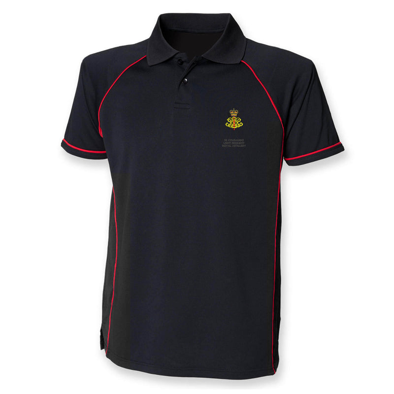 95 Commando Light Regiment Royal Artillery Performance Polo