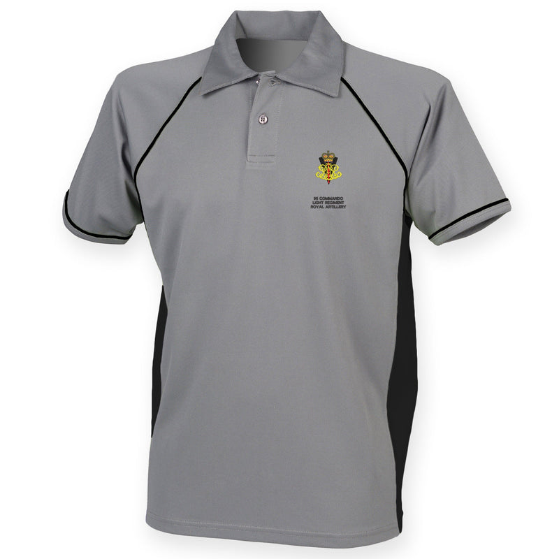 95 Commando Light Regiment Royal Artillery Performance Polo
