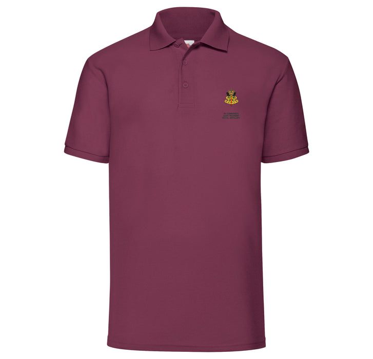95 Commando Light Regiment Royal Artillery Polo Shirt