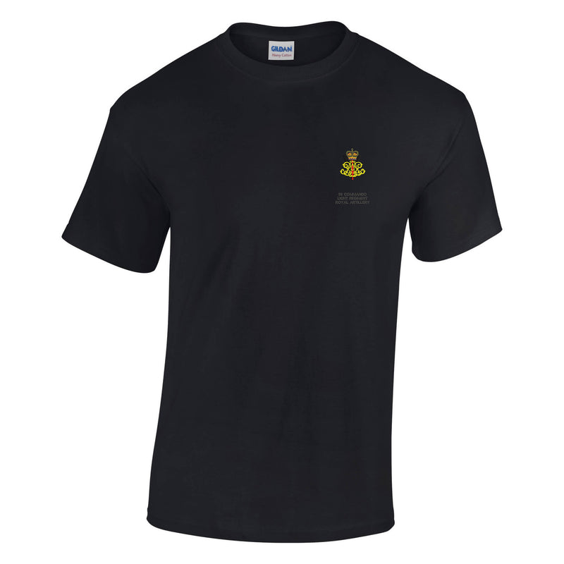 95 Commando Light Regiment Royal Artillery Cotton T-Shirt