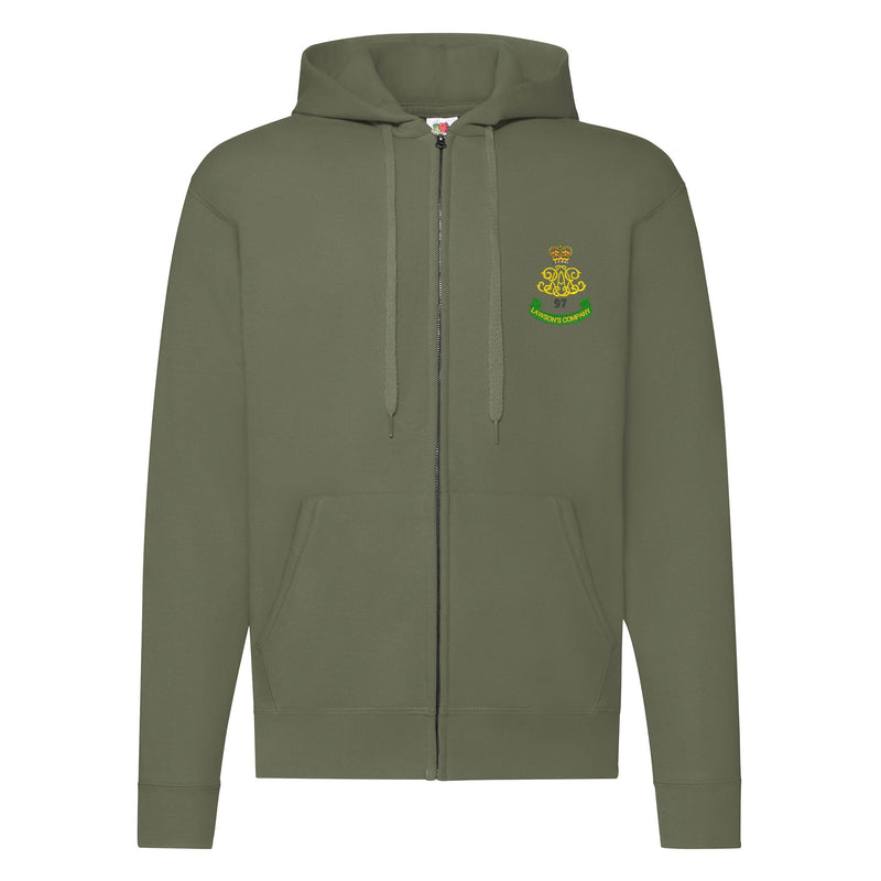 97 Battery (Lawson's Company) Royal Artillery Zipped Hoodie