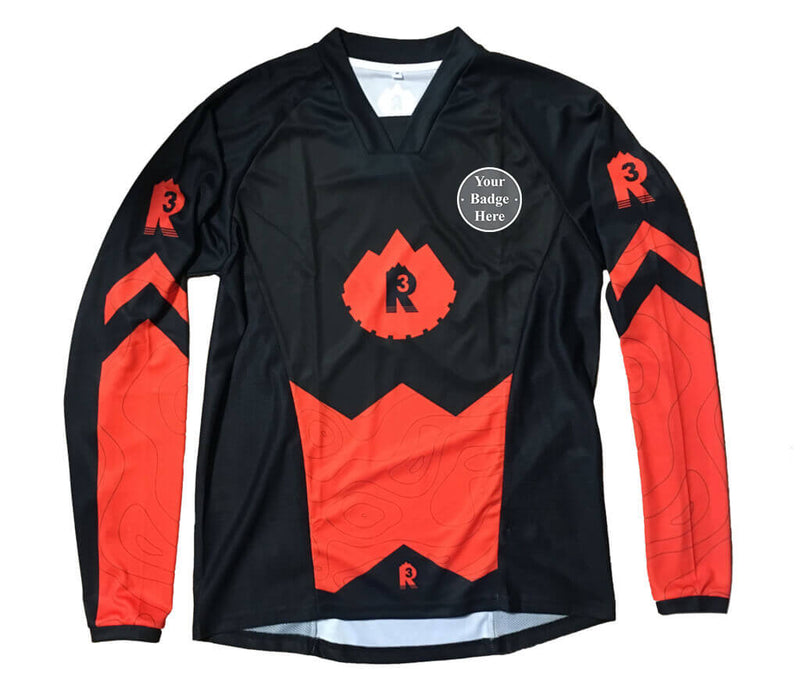 Mountain Bike Jersey - Red (Clearance)