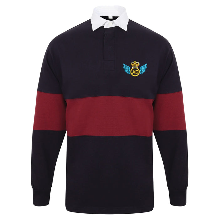 Air Despatch Long Sleeve Panelled Rugby Shirt