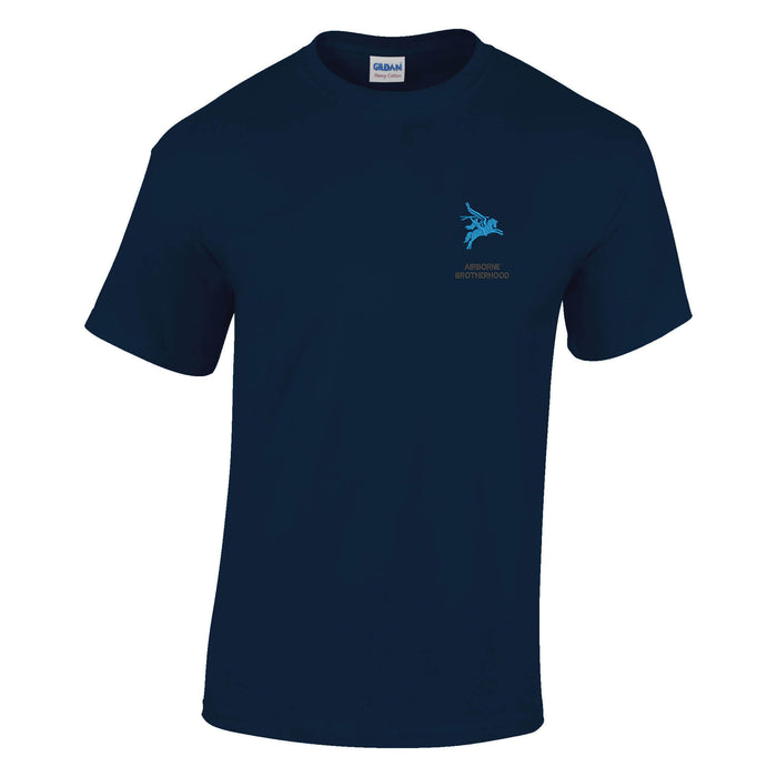 Airborne Brotherhood Cotton T-Shirt