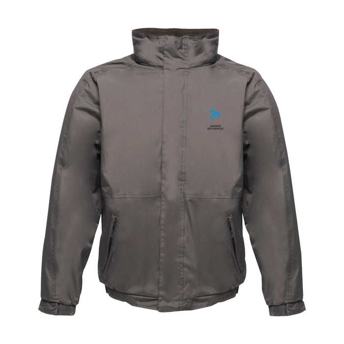 Airborne Brotherhood Waterproof Jacket With Hood