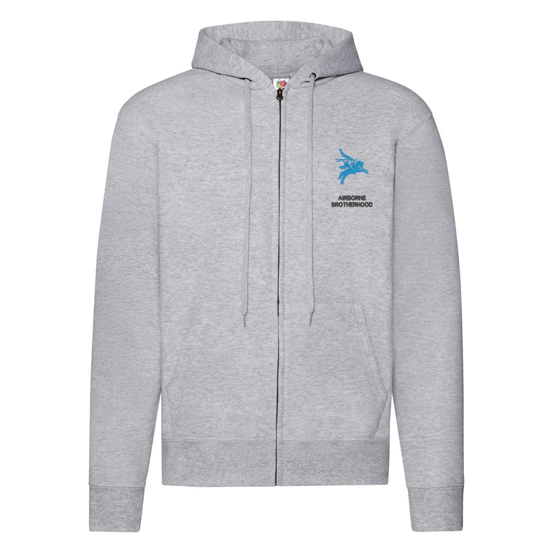 Airborne Brotherhood Zipped Hoodie