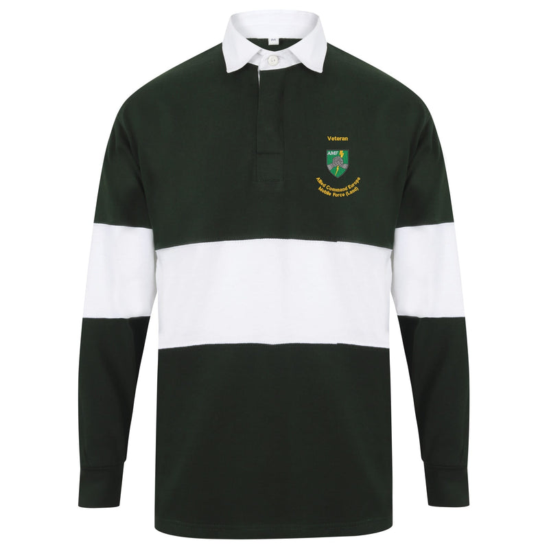 Allied Command Europe Long Sleeve Panelled Rugby Shirt