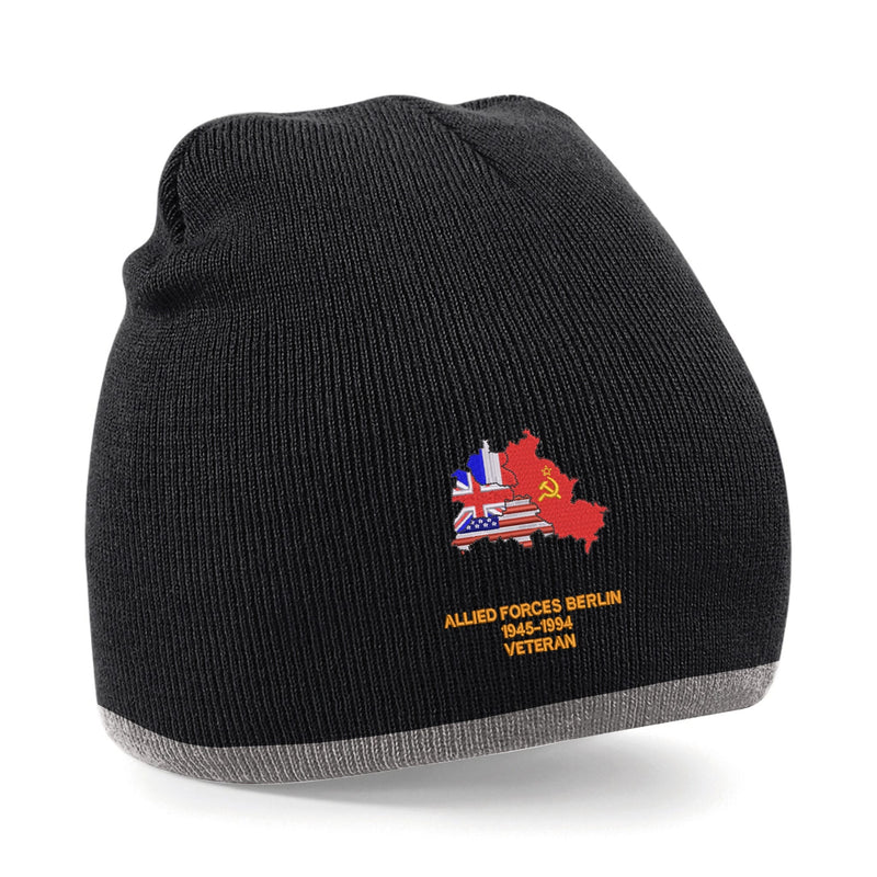 Allied Forces Berlin Veteran Beanie Hat