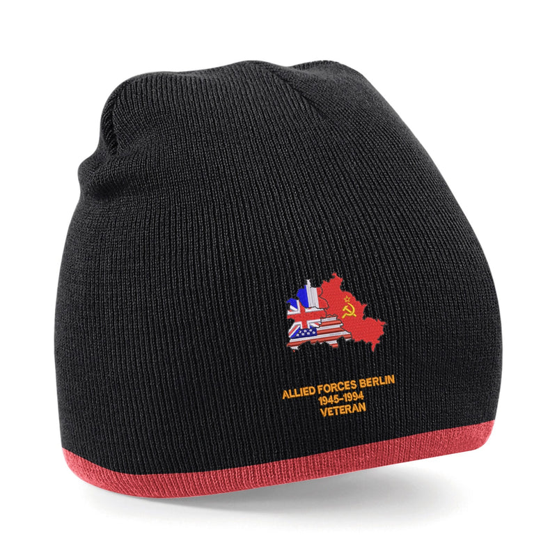 Allied Forces Berlin Veteran Beanie Hat