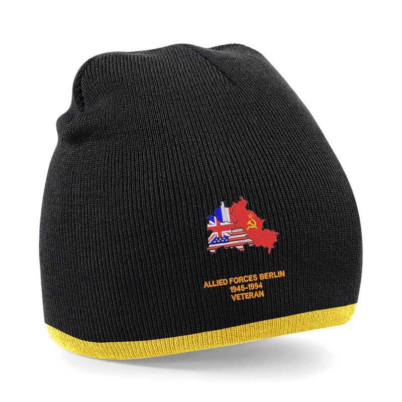 Allied Forces Berlin Veteran Beanie Hat