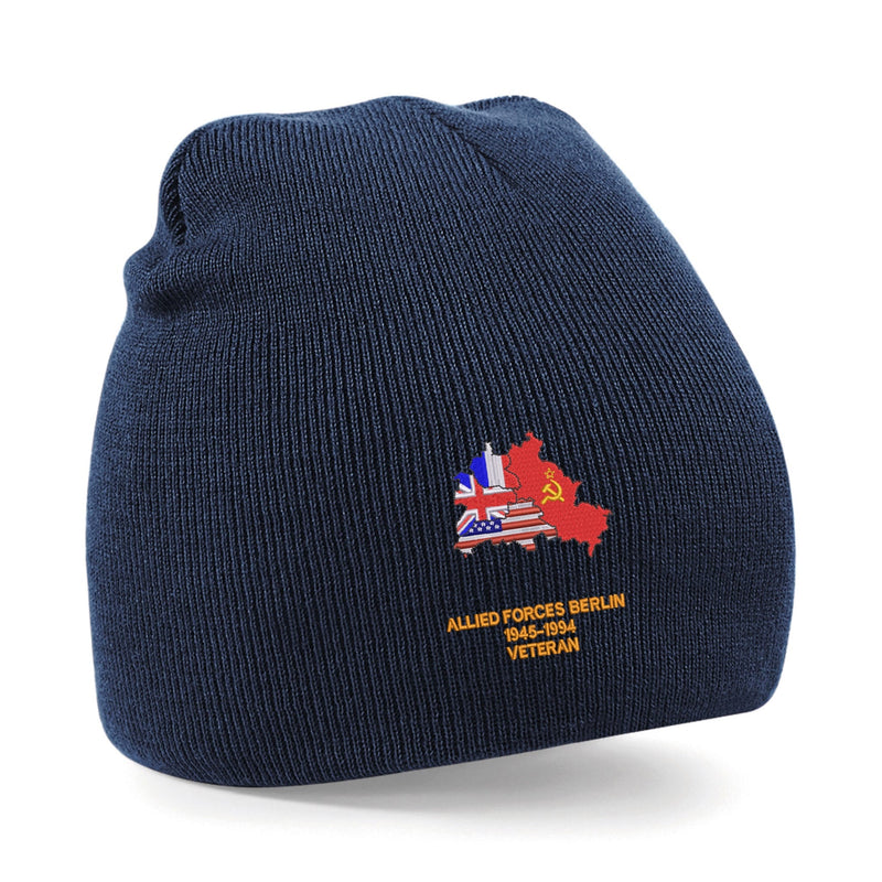 Allied Forces Berlin Veteran Beanie Hat