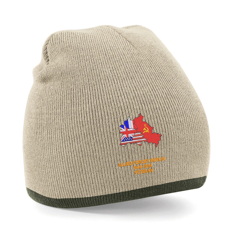 Allied Forces Berlin Veteran Beanie Hat