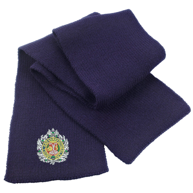 Argyll and Sutherland Highlanders Heavy Knit Scarf