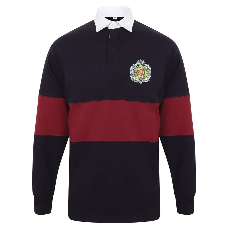 Argyll and Sutherland Highlanders Long Sleeve Panelled Rugby Shirt