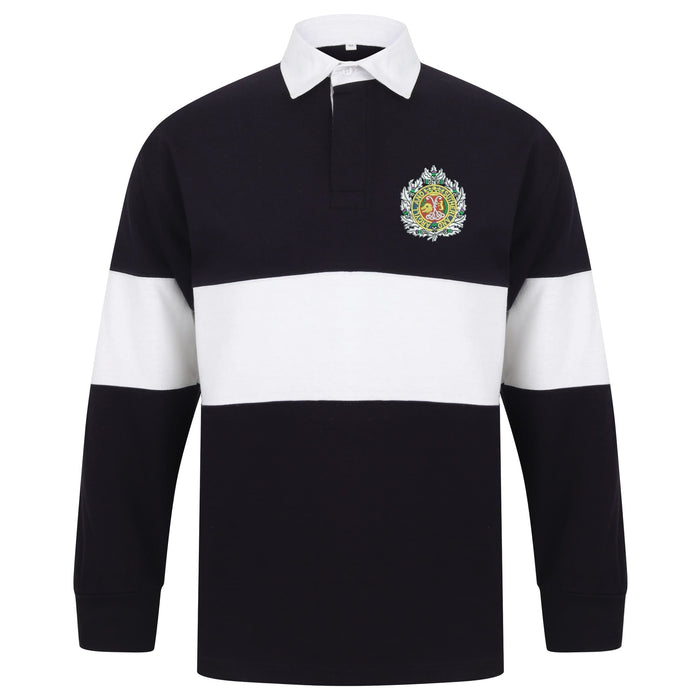 Argyll and Sutherland Long Sleeve Panelled Rugby Shirt