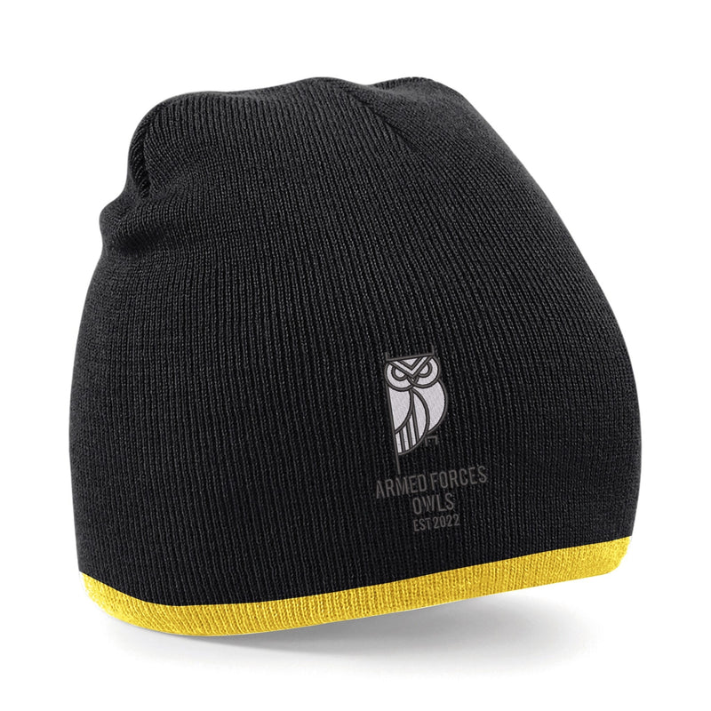 Armed Forces Owls Beanie Hat