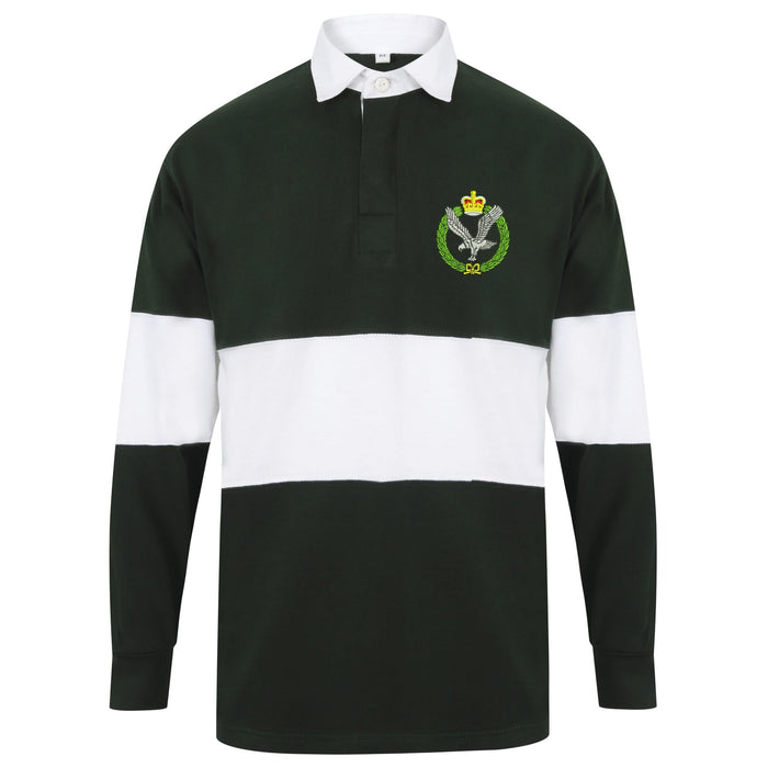 Army Air Corps Long Sleeve Panelled Rugby Shirt
