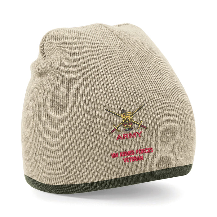 Army - Armed Forces Veteran Beanie Hat