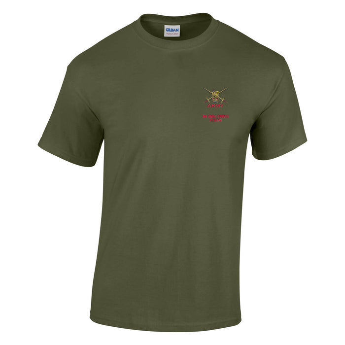 Army - Armed Forces Veteran Cotton T-Shirt