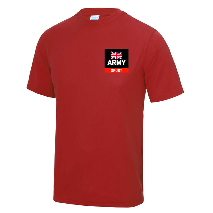 Army Sports Polyester T-Shirt