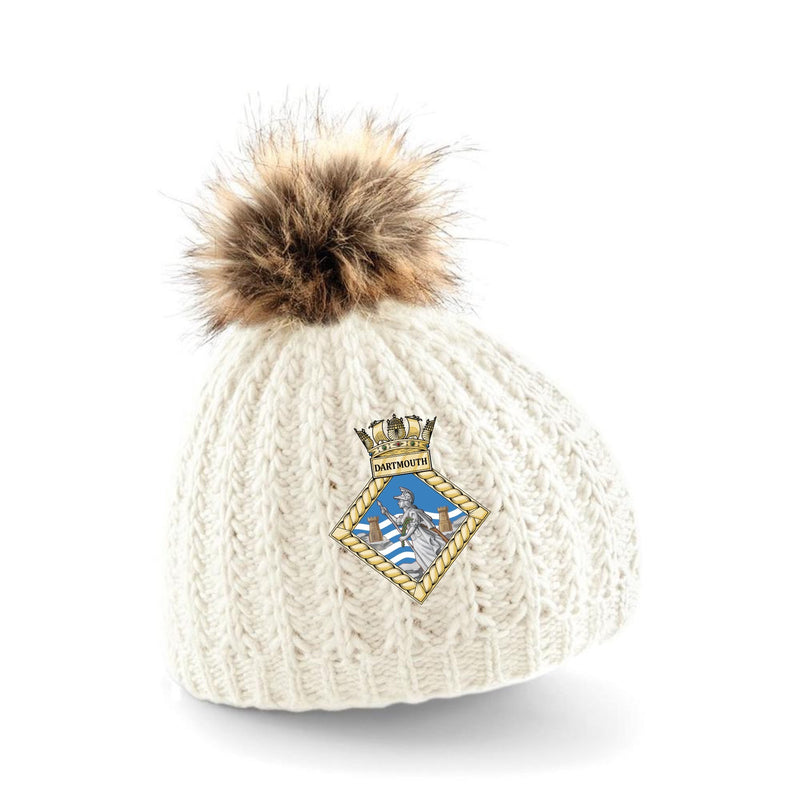 BRNC Dartmouth Pom Pom Beanie Hat