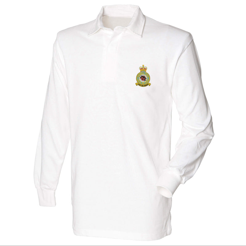 Battle of Britain Memorial Flight Front Row Long Sleeve Rugby Shirt