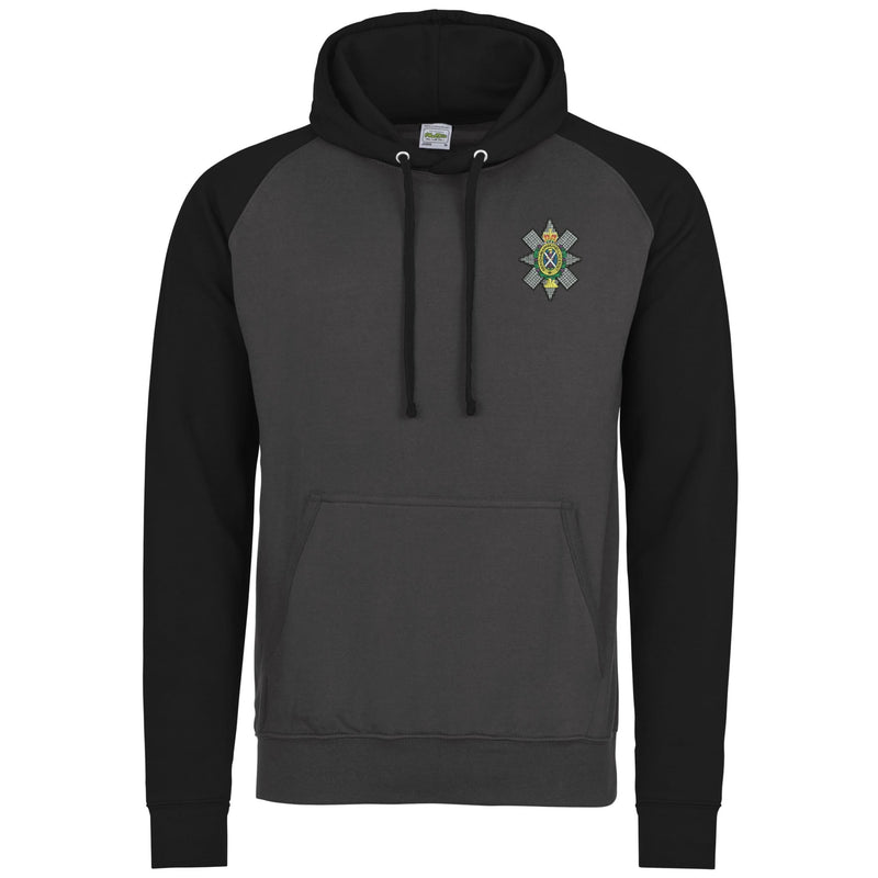 Black Watch Contrast Hoodie