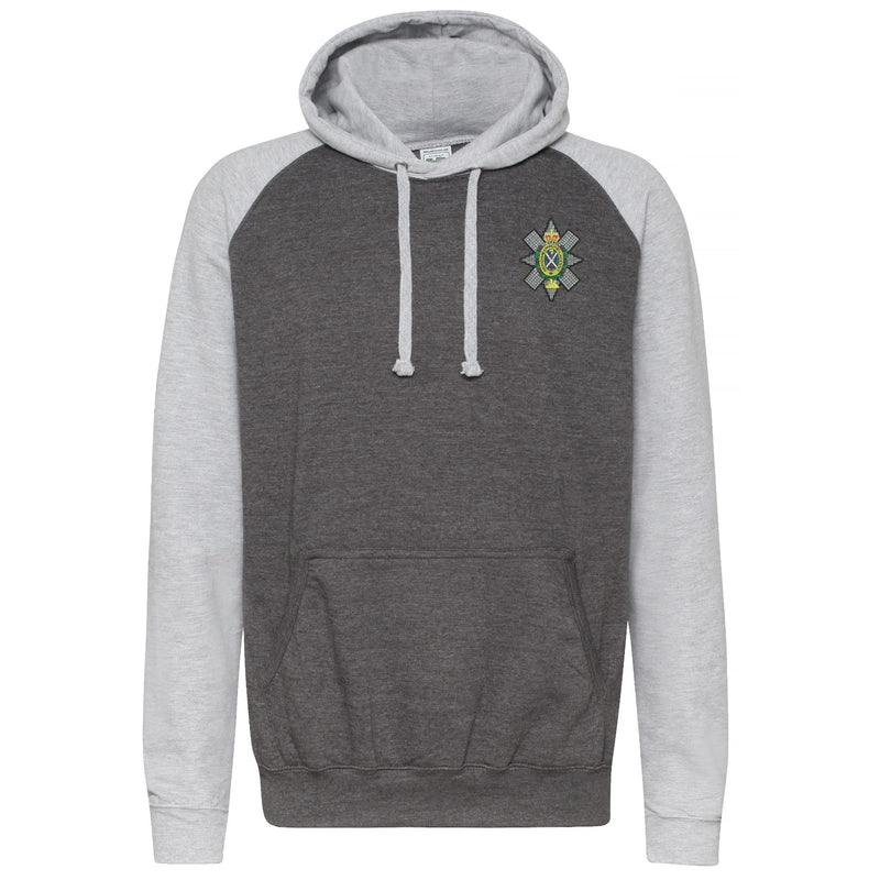 Black Watch Contrast Hoodie