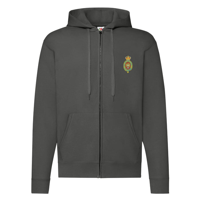 Blues and Royals Zipped Hoodie