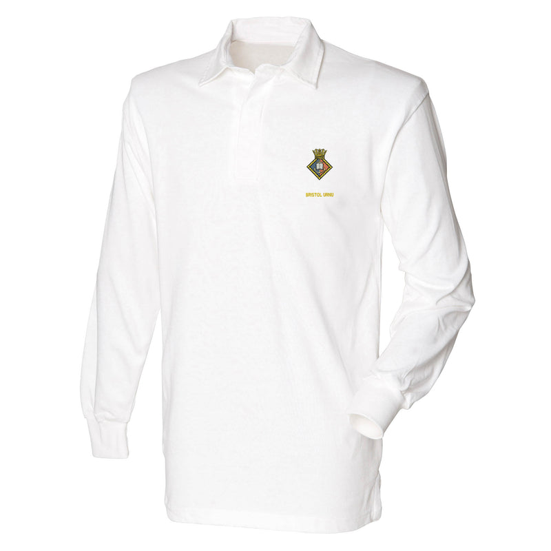 Bristol University Royal Naval Unit Long Sleeve Rugby Shirt
