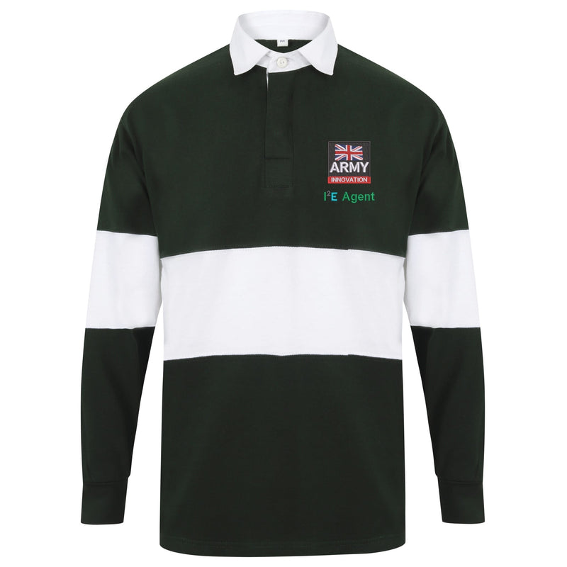 British Army Innovation Team Long Sleeve Panelled Rugby Shirt