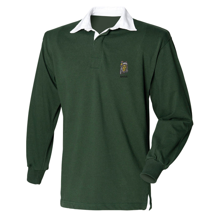 British Army Training Unit Suffield Long Sleeve Rugby Shirt