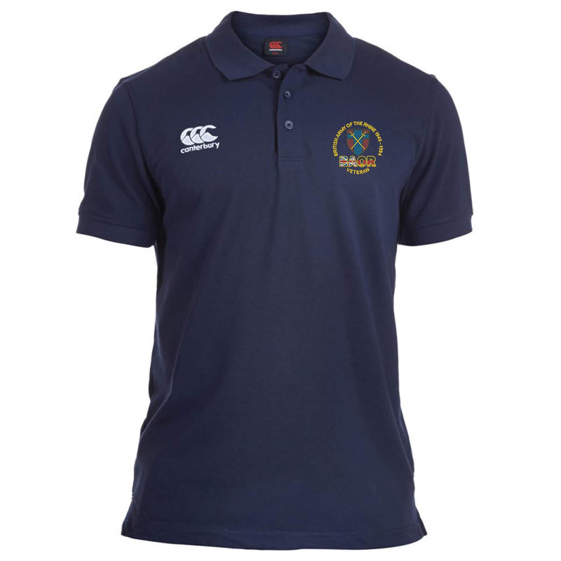 British Army of the Rhine Canterbury Rugby Polo
