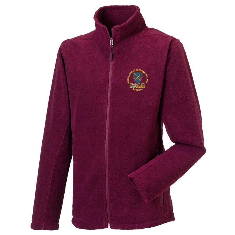 British Army of the Rhine Regatta Fleece