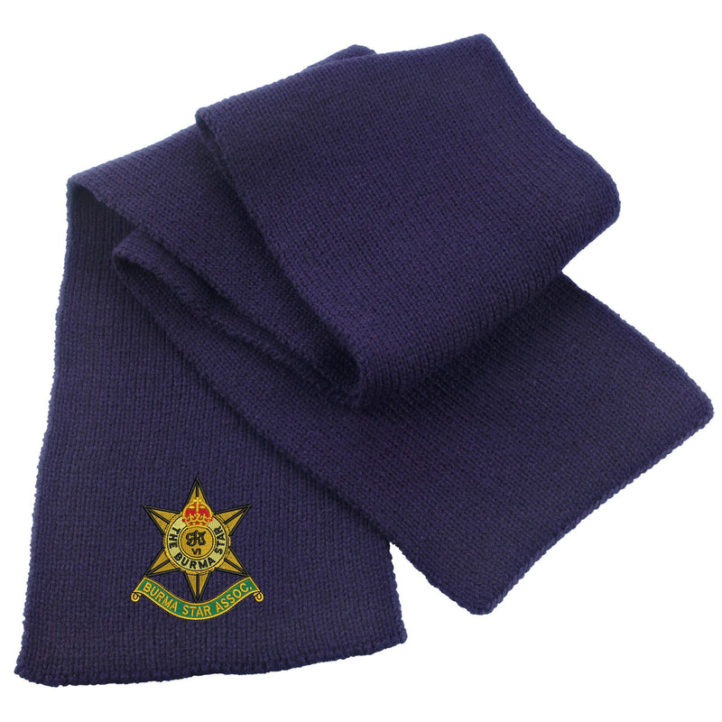 Burma Star Association Heavy Knit Scarf