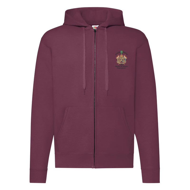 C Sqn 16th/5th The Queens Royal Lancers Zipped Hoodie