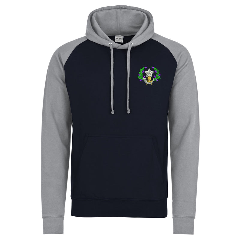 Cameronians Scottish Rifles Contrast Hoodie