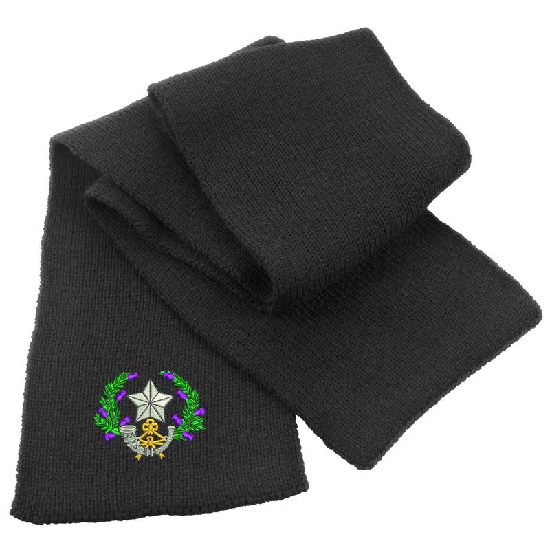 Cameronians Scottish Rifles Heavy Knit Scarf