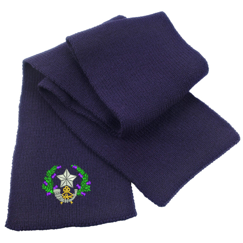 Cameronians Scottish Rifles Heavy Knit Scarf
