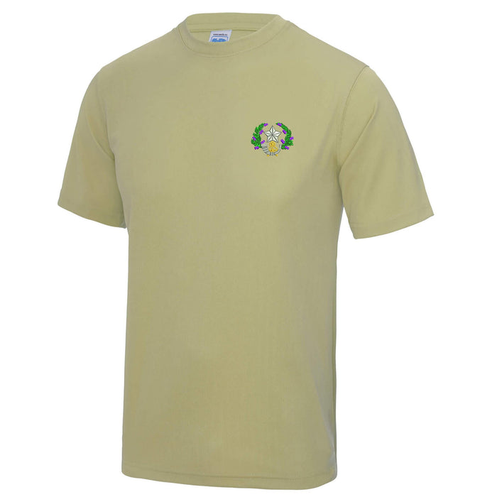 Cameronians Scottish Rifles Polyester T-Shirt
