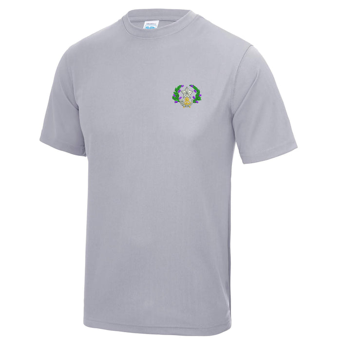Cameronians Scottish Rifles Polyester T-Shirt