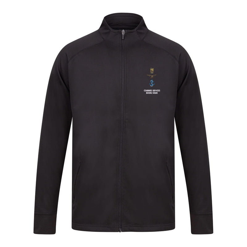 Combined Services Boxing Squad Knitted Tracksuit Top