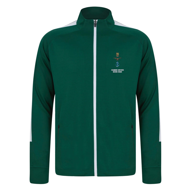 Combined Services Boxing Squad Knitted Tracksuit Top