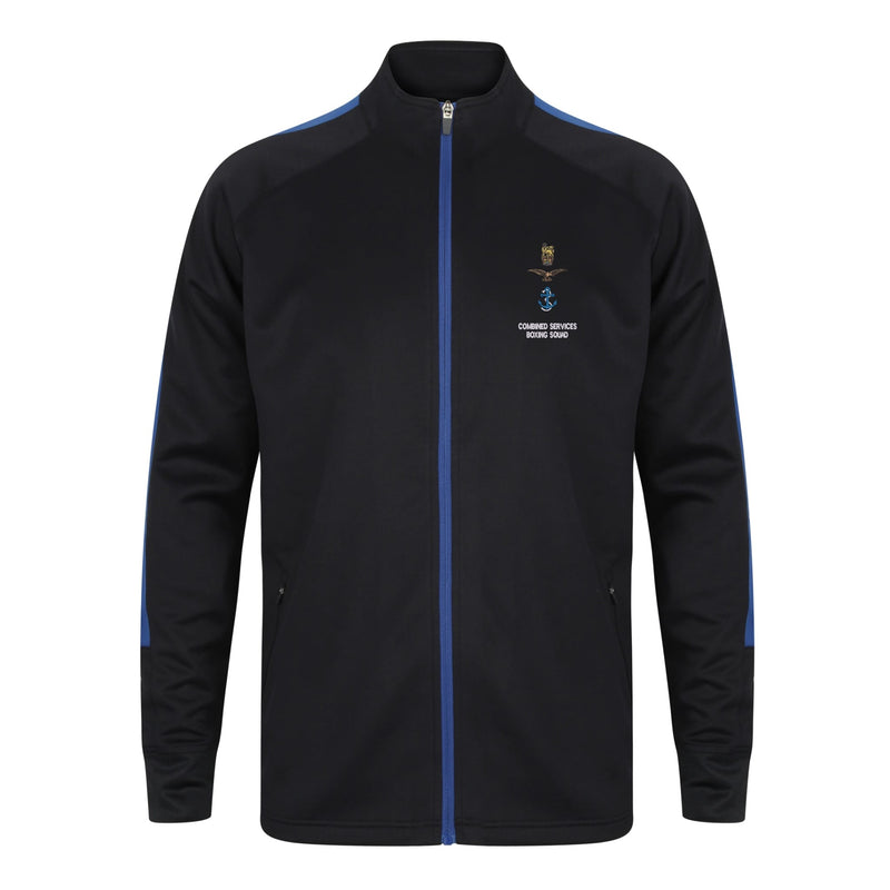 Combined Services Boxing Squad Knitted Tracksuit Top