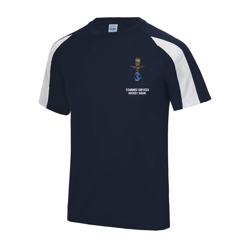 Combined Services Hockey Squad Contrast Polyester T-Shirt