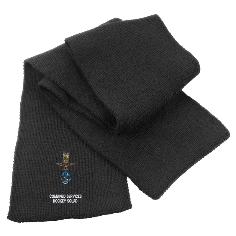 Combined Services Hockey Squad Heavy Knit Scarf