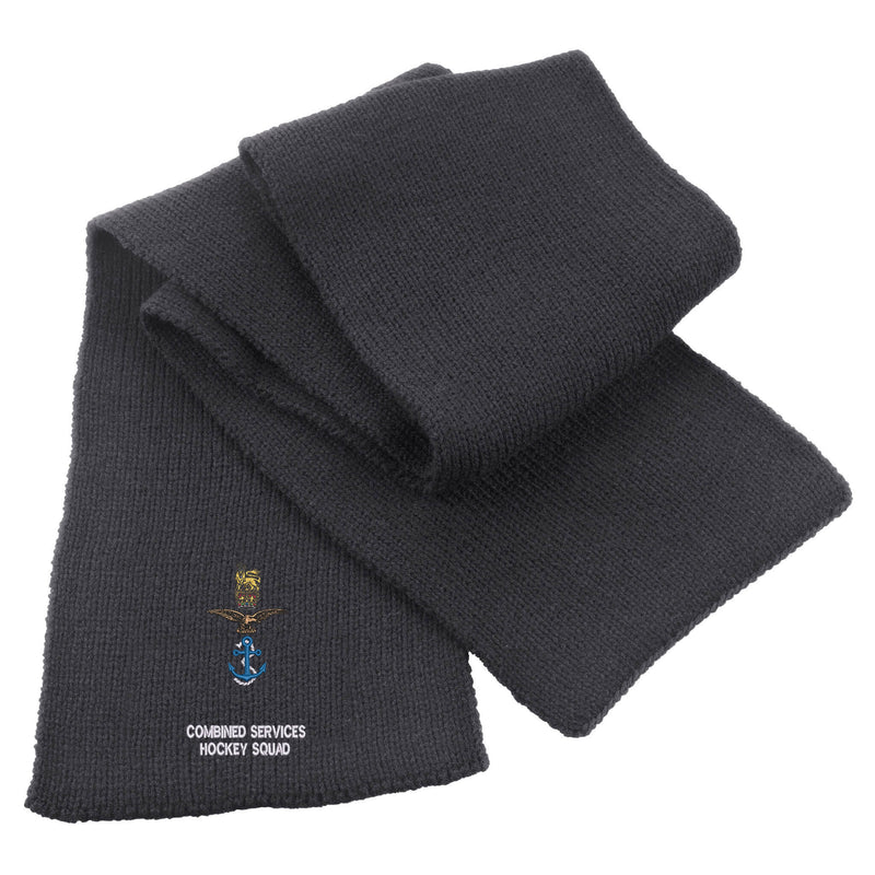 Combined Services Hockey Squad Heavy Knit Scarf