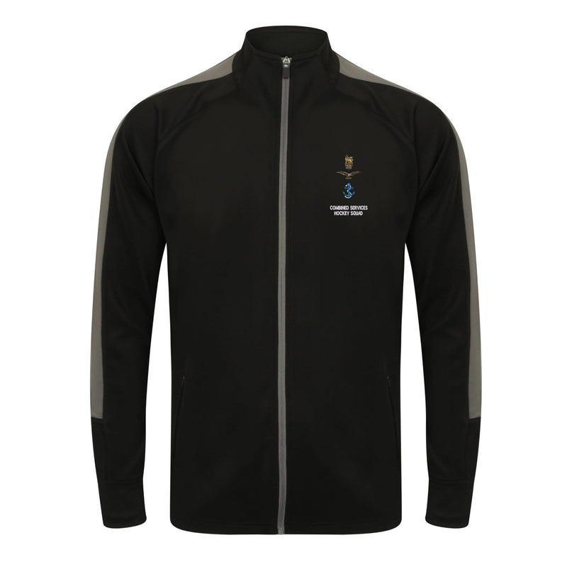 Combined Services Hockey Squad Knitted Tracksuit Top