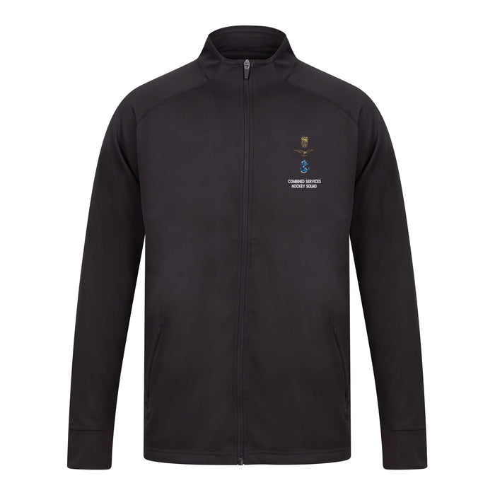 Combined Services Hockey Squad Knitted Tracksuit Top