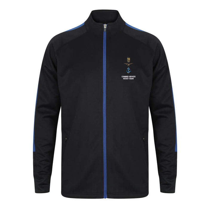 Combined Services Hockey Squad Knitted Tracksuit Top